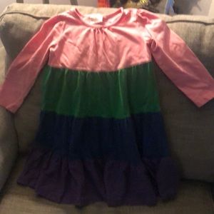Hanna Anderson Tiered dress , size 4-5 years